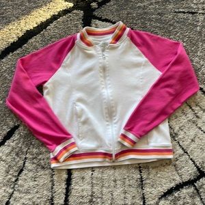 Athletic full zip sweatshirt. Youth large. Athletic Works.